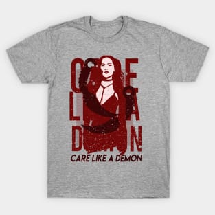 Care like a demon . Maze T-Shirt